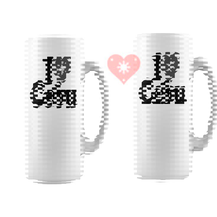 I Love Heart Cebu フィリピン諸島 コーヒーマグ