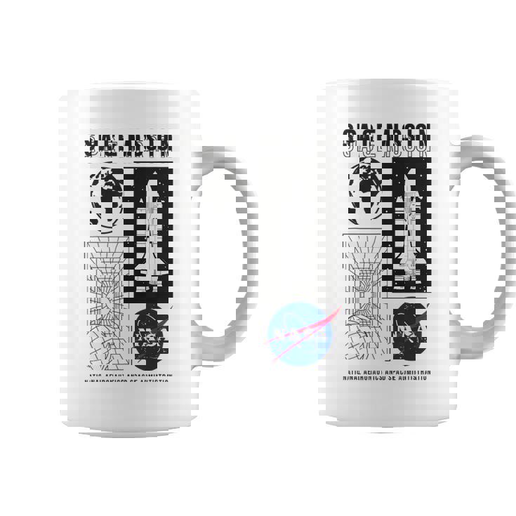 Nasa 宇宙ミッション・ディメンション コーヒーマグ