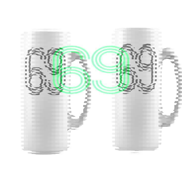 Number 69 シャツ レトロ ユニフォーム ヨーロッパスタイル バックプリント ジャージ コーヒーマグ