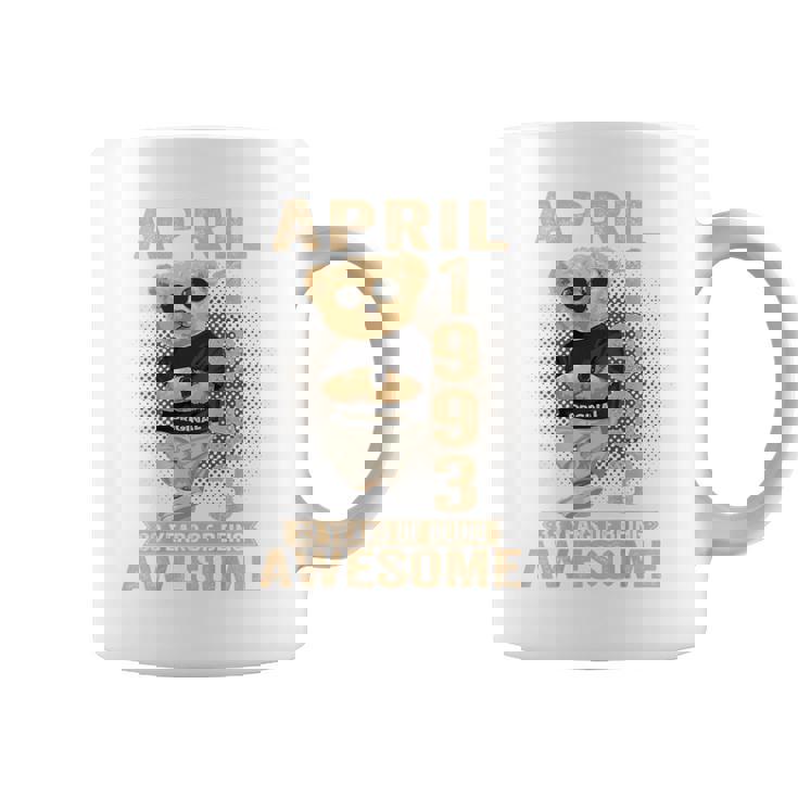 On Back 1993年4月 33歳の誕生日 33歳 テディベア コーヒーマグ