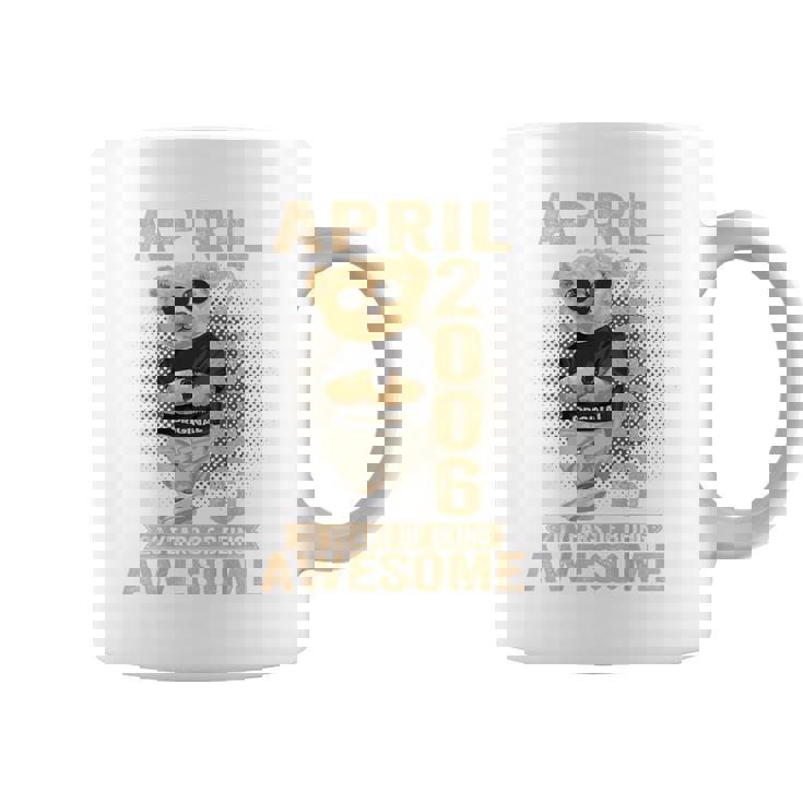 On Back 2006年4月 20歳の誕生日 20歳 テディベア コーヒーマグ