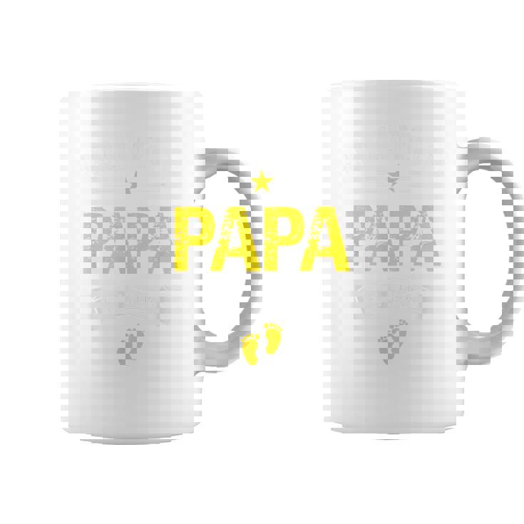 メンズ Promoted To Papa Est 2027Oon To Be Dad コーヒーマグ