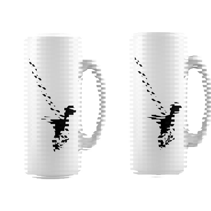 Raptor Velociraptor On A Leash Dino Cool Graphic Tank Top Coffee Mug
