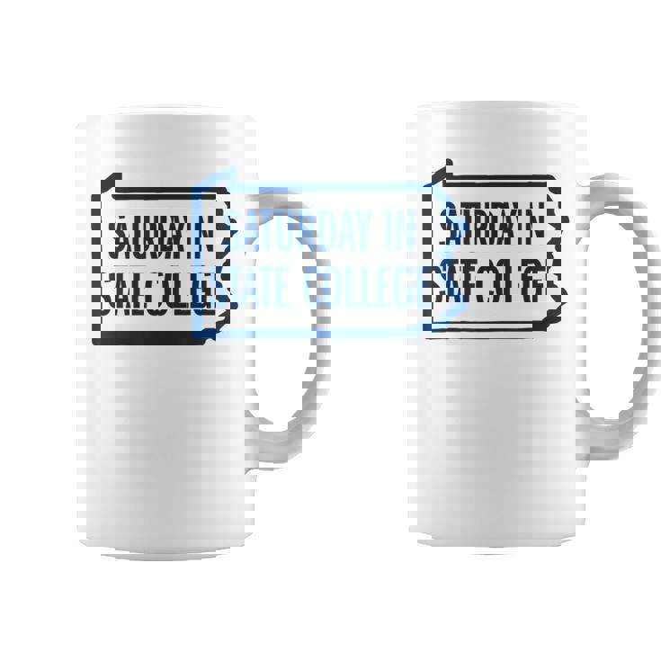 Saturday Intate College Pa Is For Football コーヒーマグ