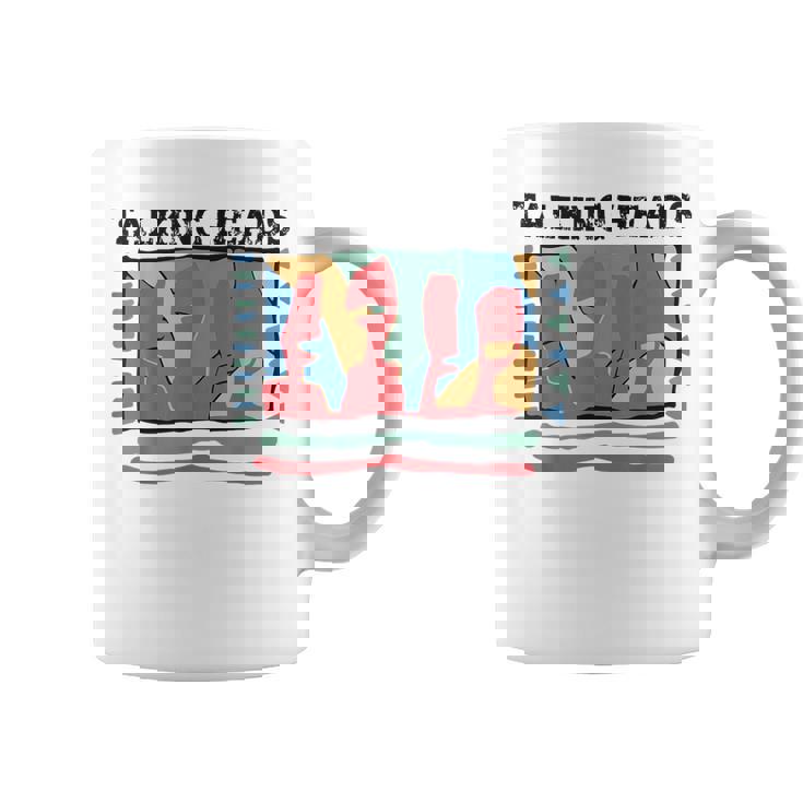 Talking Heads イエロー レトロ グラフィック コーヒーマグ