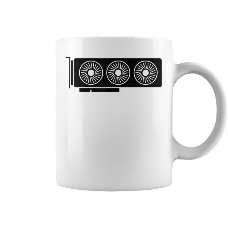Tarjeta Gráfica Gpu Tech Guy Geek Nerdoporte Técnico Taza de café