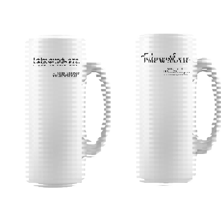 To Thine Ownelf Be True ウィリアム・シェイクスピア ハムレット コーヒーマグ