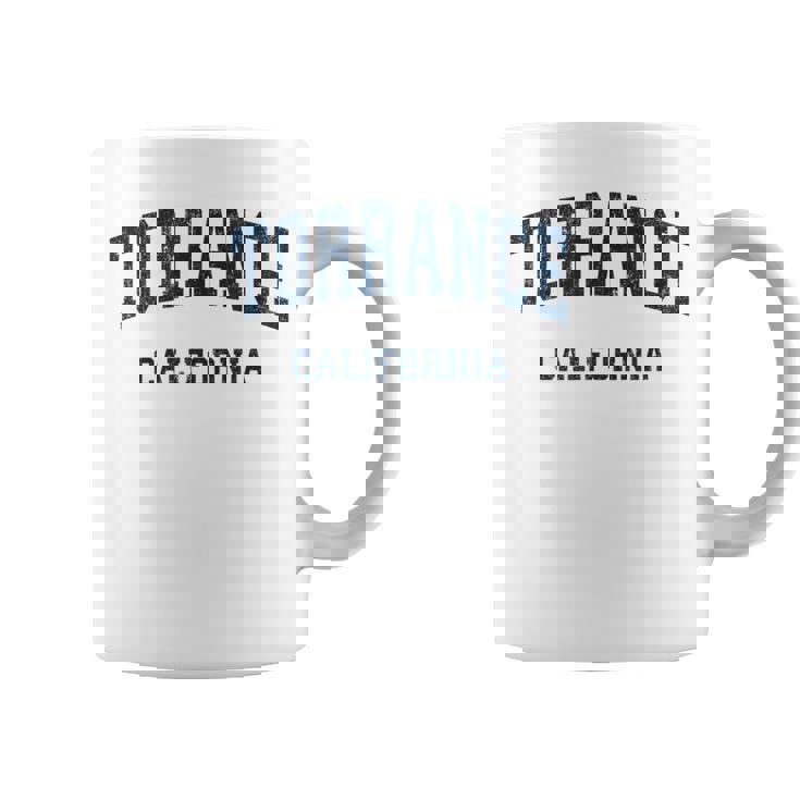 Torrance California Ca ビンテージ アスレチック スポーツデザイン コーヒーマグ