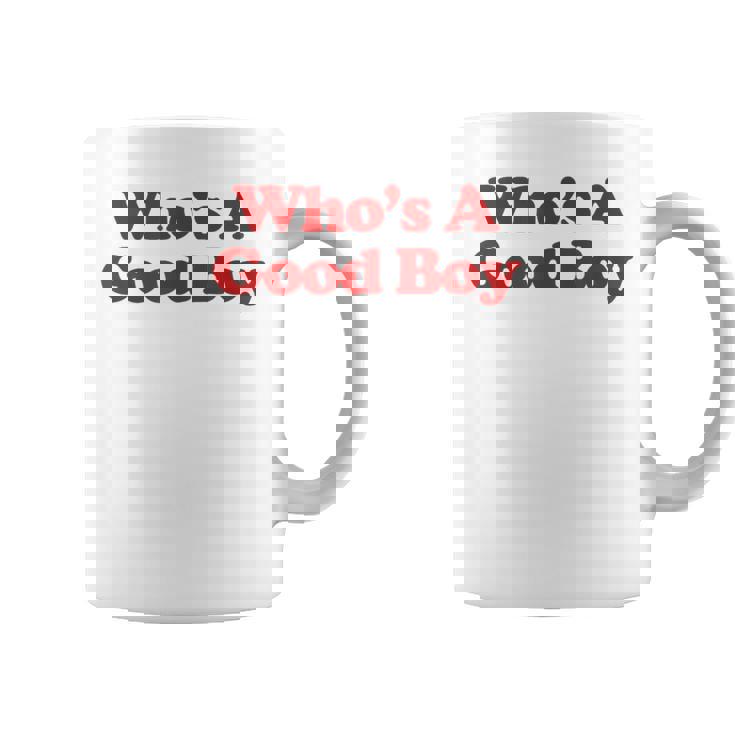 Who's A Good Boy Y2k Aesthetic Trendy コーヒーマグ