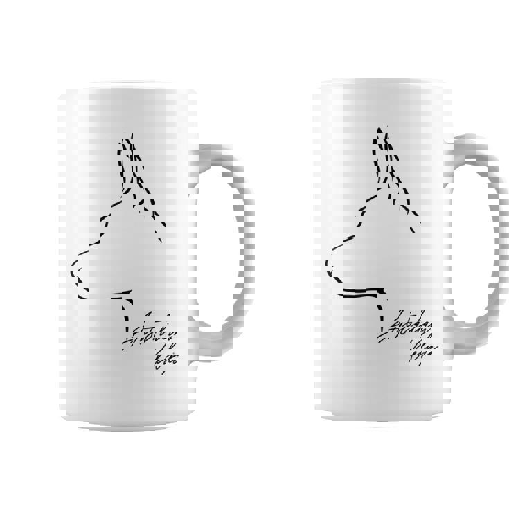 Wilsigns オーストラリアンケルピー インプロファイルドッグギフト コーヒーマグ