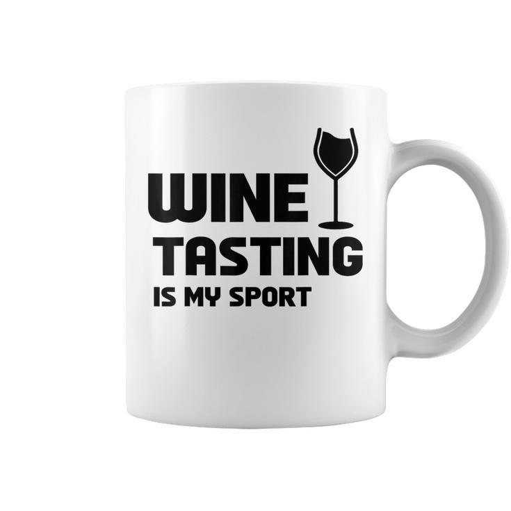 Wine Tasting Is Myport 面白いワインの名言 コーヒーマグ