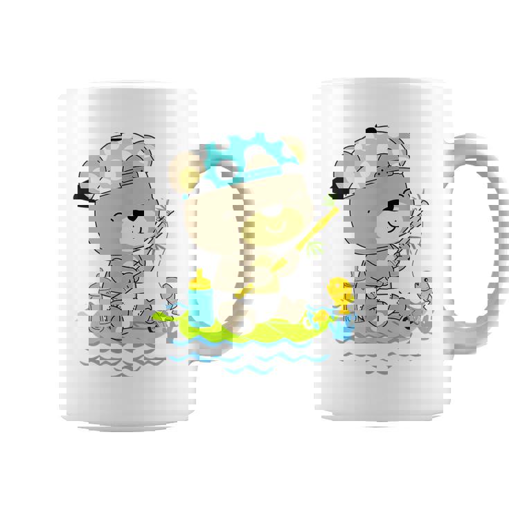 おむつ釣りのベビーベア コーヒーマグ