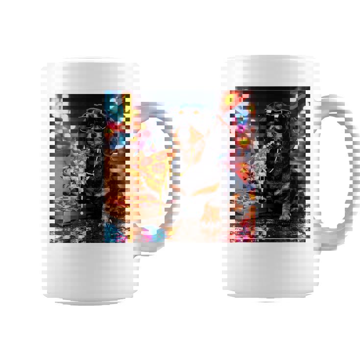 かわいい ダックスフンド 犬 ピザ 面白い 男の子 女の子 コスチューム 大人 ミーム コーヒーマグ