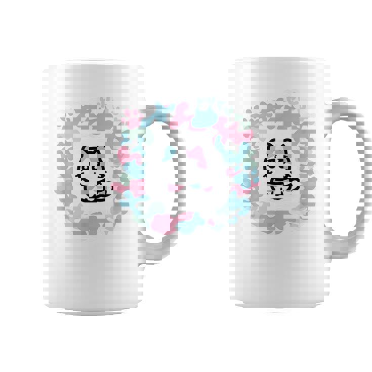 びーえするるる【Bsテレ東公式】カモフラージュ柄tシャツ（ホワイト） コーヒーマグ