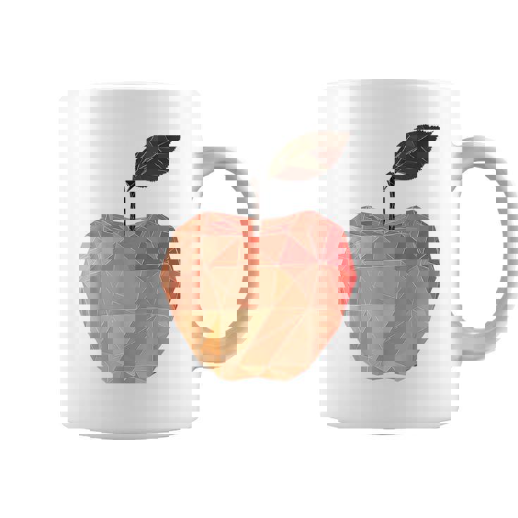 りんご フルーツ モチーフ アート りんご コーヒーマグ