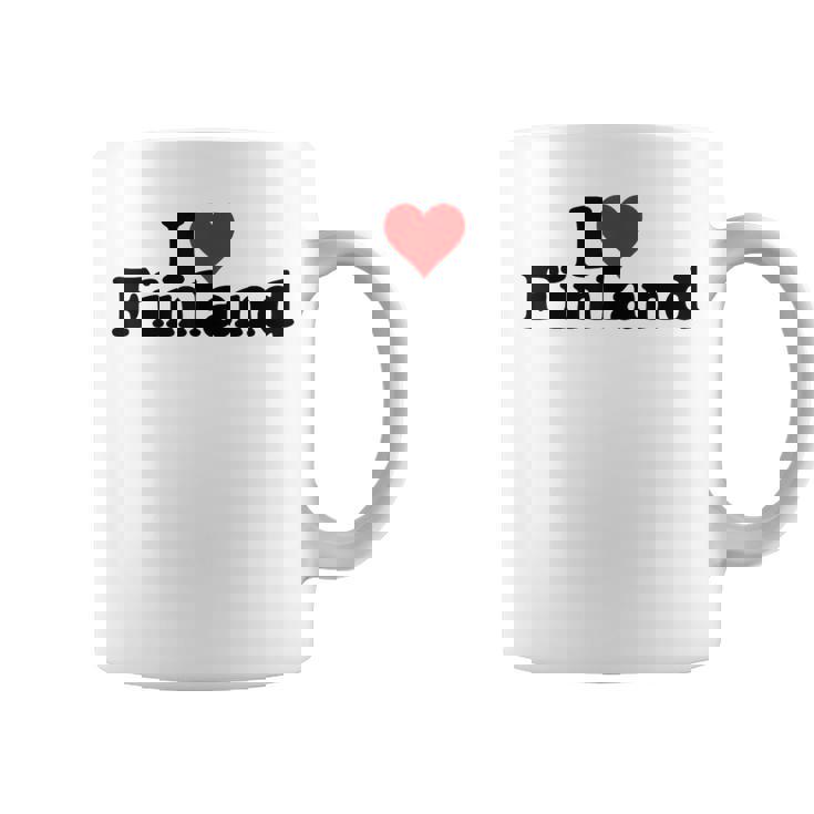 アイラブハートフィンランド コーヒーマグ