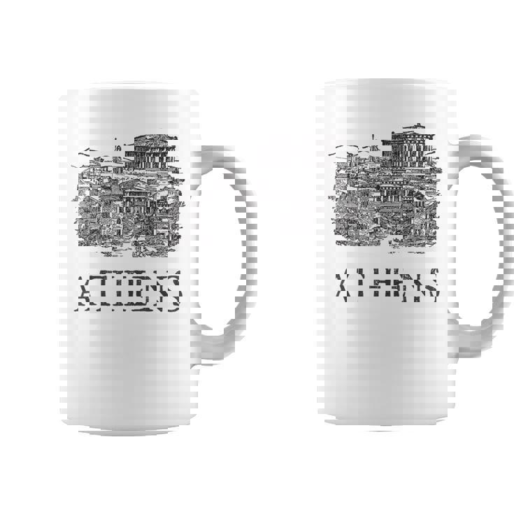 アテネギリシャ-ギリシャのお土産-アテネ コーヒーマグ