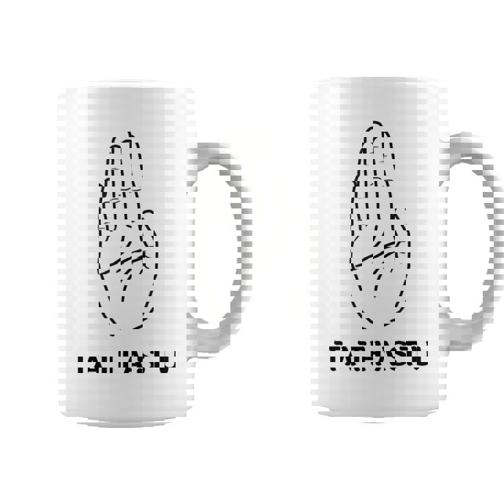 インドのサンスクリット語タタストゥデザイン コーヒーマグ