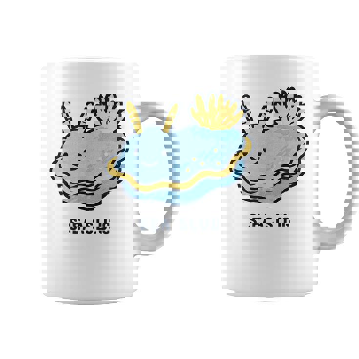 ウミウシ 海牛ealug イラスト ゆるい 簡単 おもしろ かわいい 動物 人気 海洋生物 コーヒーマグ