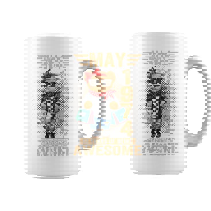 オンバック 5月52日 誕生日 男性 女性 1974年 テディベア コーヒーマグ