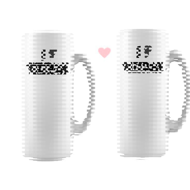 カントリーハートプライド-ファニーアイラブベトナム コーヒーマグ