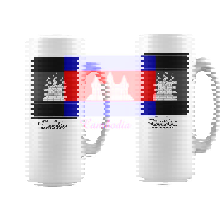 カンボジア カンボジア国旗 お土産 コーヒーマグ