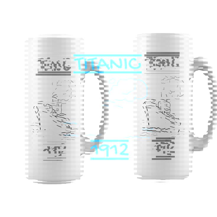 キッズ タイタニック キッズ 帆船 ヴィンテージ クルーズ ベッセル 1912 コーヒーマグ