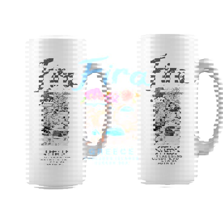 ギリシャ フィラ Thera ヴィンテージ ギリシャ コーヒーマグ