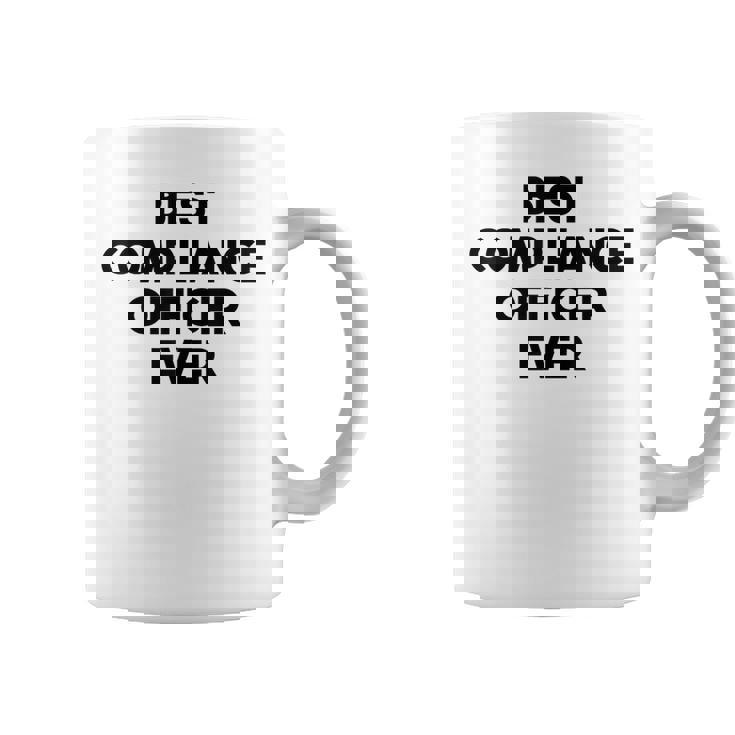 コンプライアンスオフィサーファニー-史上最高のコンプライアンスオフィサー。 コーヒーマグ