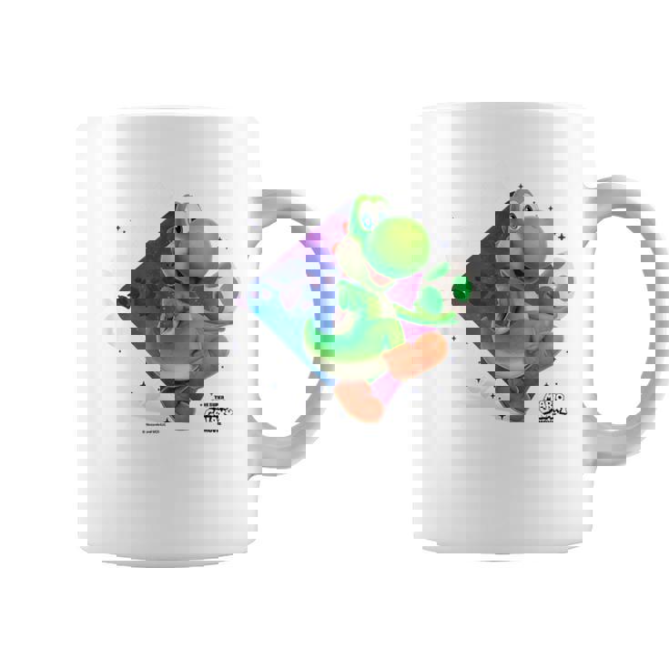 ザ・スーパーマリオギャラクシー・ムービーyoshi In Action コーヒーマグ