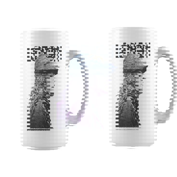 ジョン・レノン 平和な色調の肖像画 コーヒーマグ