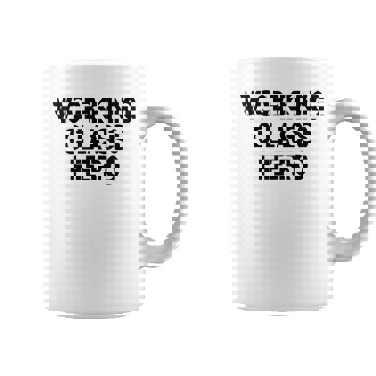 ジョン・ロック平和活動家が着用したワーキングクラスヒーロー。 コーヒーマグ