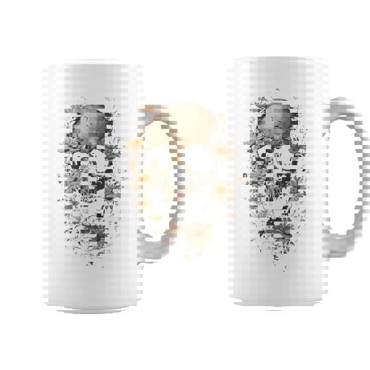 スカルバックプリント。 コーヒーマグ