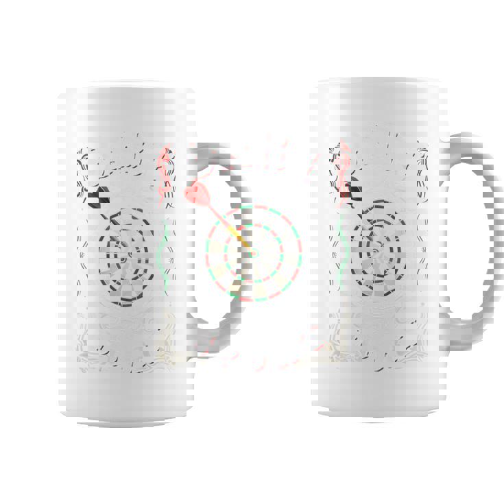 バックプリント ダーツ スポーツ ダーツボード アローダーツクラブ協会 コーヒーマグ