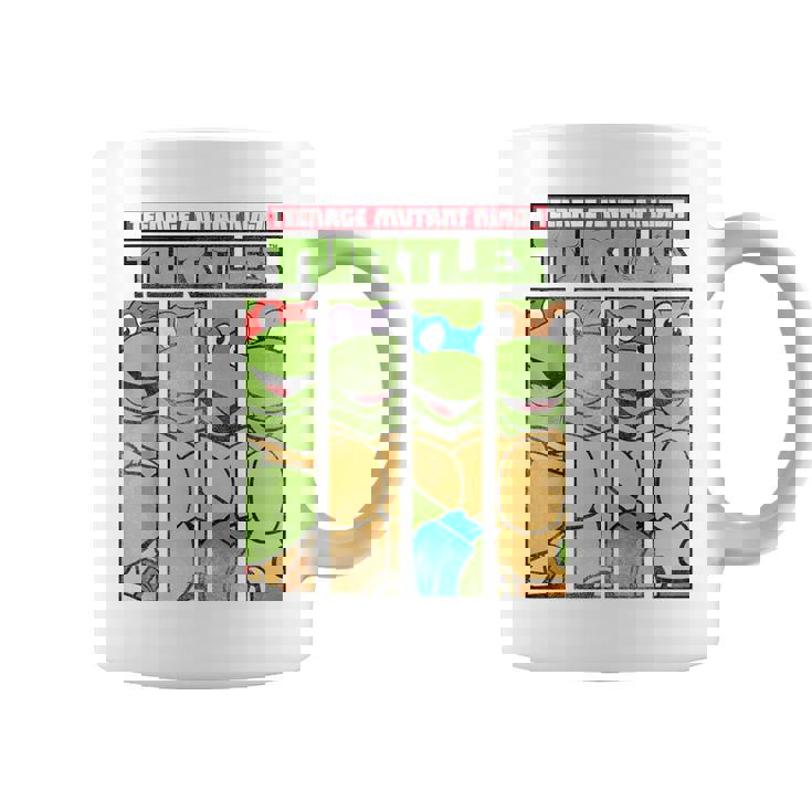 ティーンエイジ・ミュータント・ニンジャ・タートルズ フェイスパネル グラフィックtシャツ コーヒーマグ