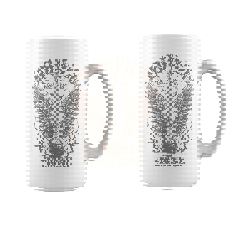 ナッシュビル テネシー ギター カントリーミュージック シティ レディース メンズ キッズ コーヒーマグ