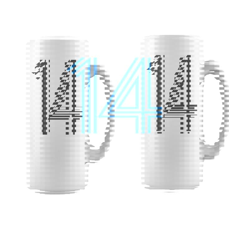 ナンバー14 シャツ レトロユニフォーム ヨーロッパスタイル バックプリントジャージ コーヒーマグ