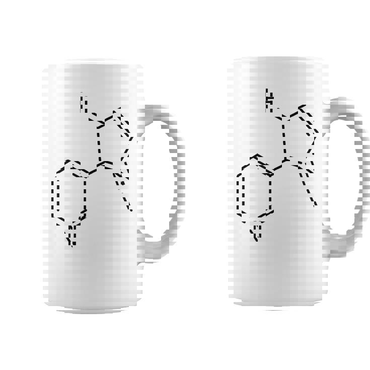 ニコチンの化学構造 コーヒーマグ