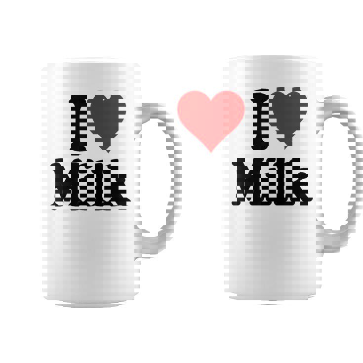 ハートミルクが大好き コーヒーマグ