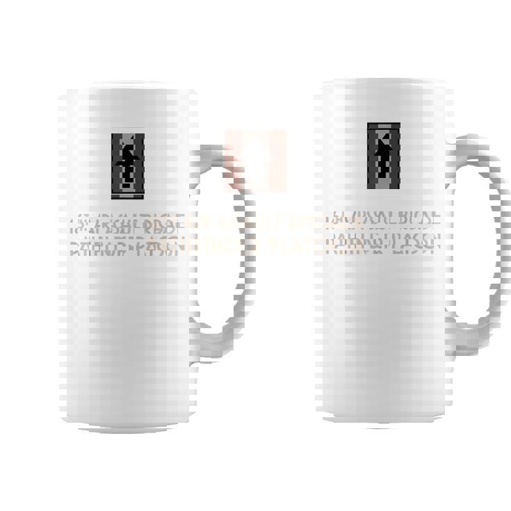 パスファインダー小隊、イギリス陸軍空挺tシャツ落ち着いた コーヒーマグ