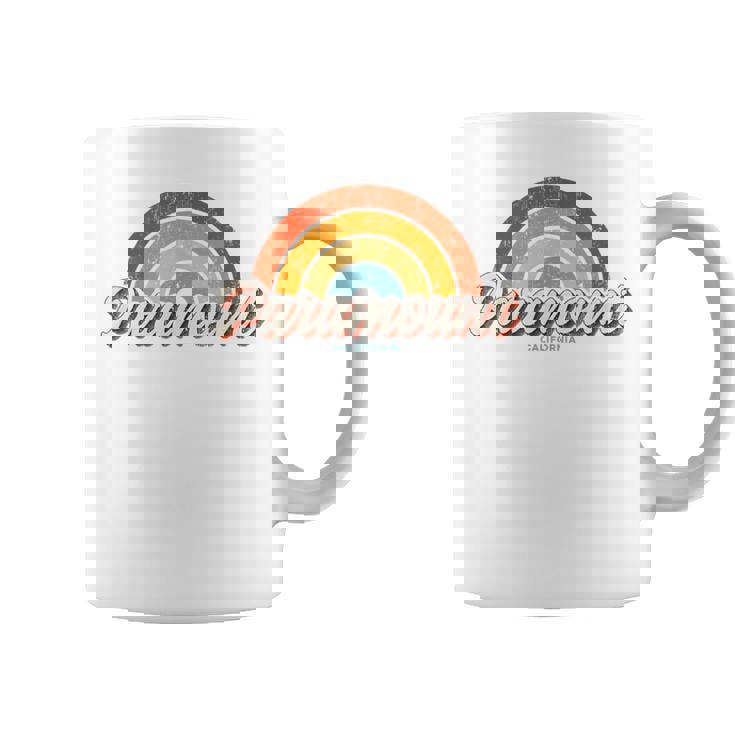 パラマウント カリフォルニア Ca ヴィンテージ レインボー レトロ 70年代 コーヒーマグ