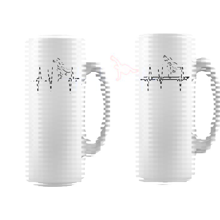パルクールハートビートパルクールトレーサートレーニングパルクール コーヒーマグ