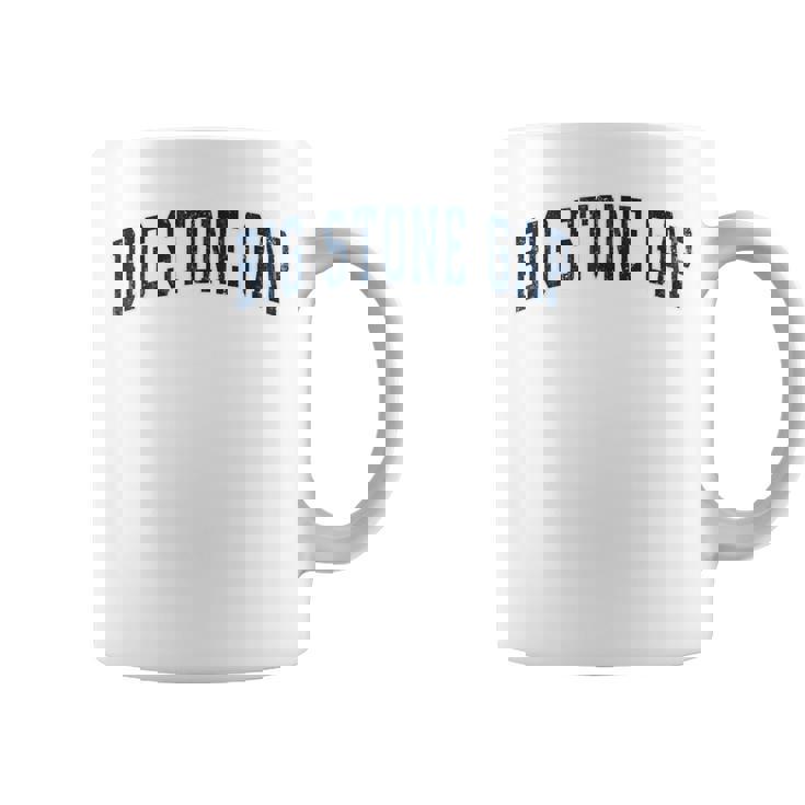 ビッグストーンギャップ バージニアva ヴィンテージ スポーツデザイン ネイビーデザイン コーヒーマグ