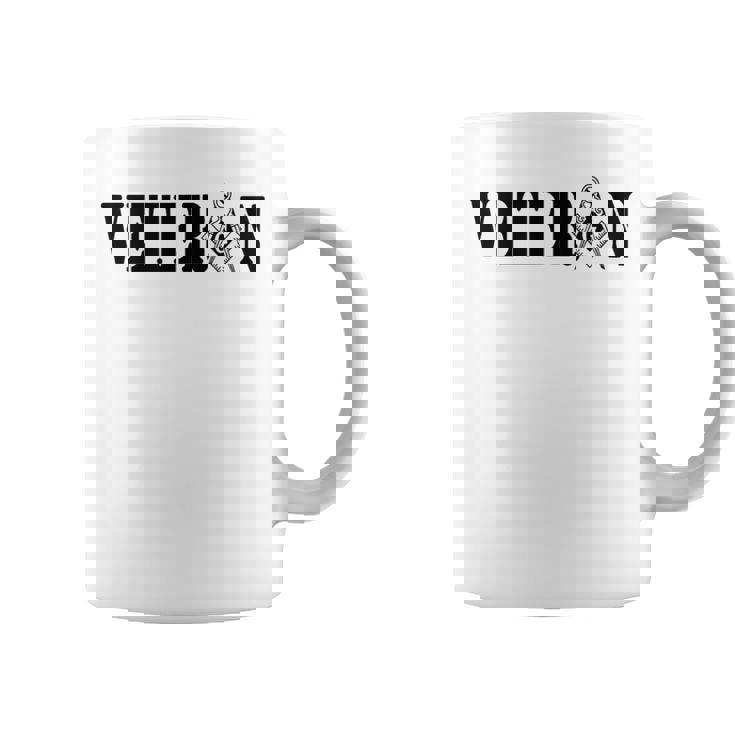 フリーメイソン ミリタリー 退役軍人 メイソンスクエアとコンパス フリーメイソン コーヒーマグ