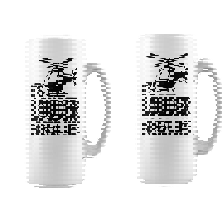 ヘリコプター 空中乗組員 実生活ではより大きな音色 コーヒーマグ