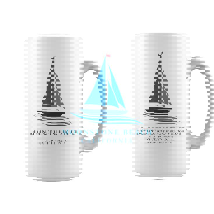 ムーンストーンビーチ カリフォルニア ヨットお土産 コーヒーマグ