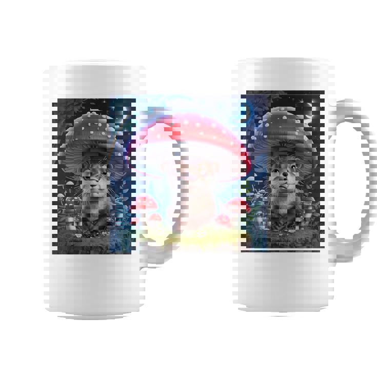 ラッコ コタコアキノコ グランジ 美的ラッコ コーヒーマグ