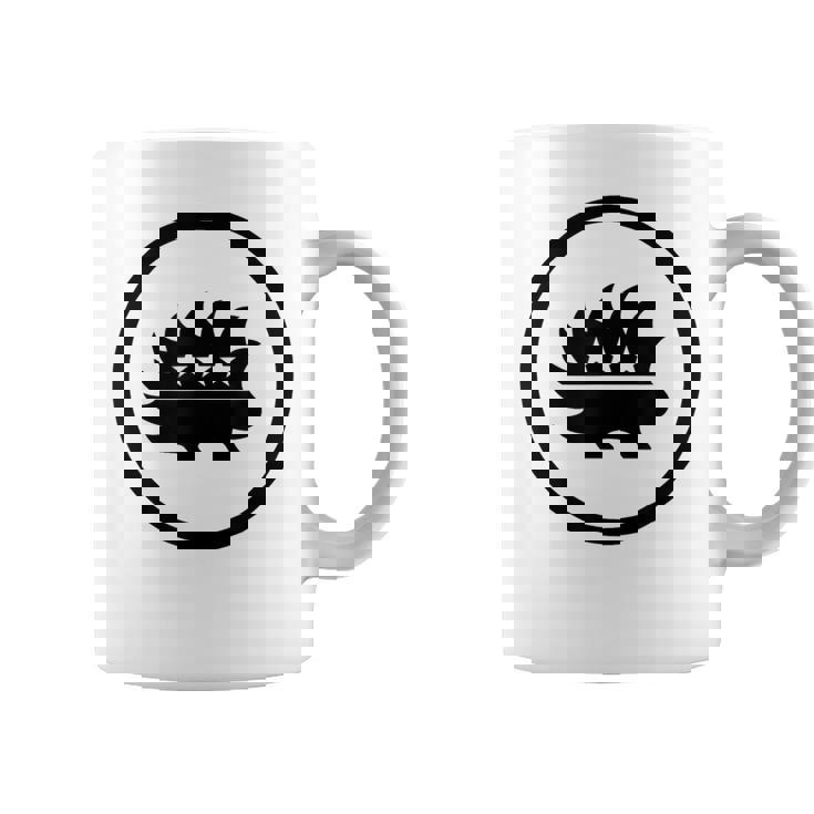 リバタリアンポーパイン リバタリアンパーティー ブラック コーヒーマグ