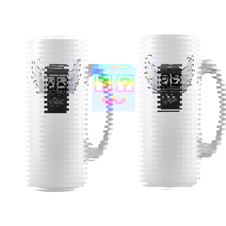 ロックスゲーム内でブレインロットゴッドラッキーブロック4頭脳を盗む コーヒーマグ