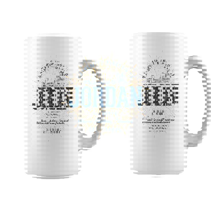 ヴィンテージ ヨルダン レトロ コーヒーマグ